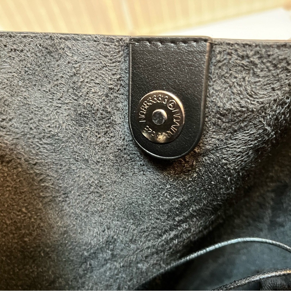 Leftside Retro Small Solid Color Leather Shoulder… - image 7